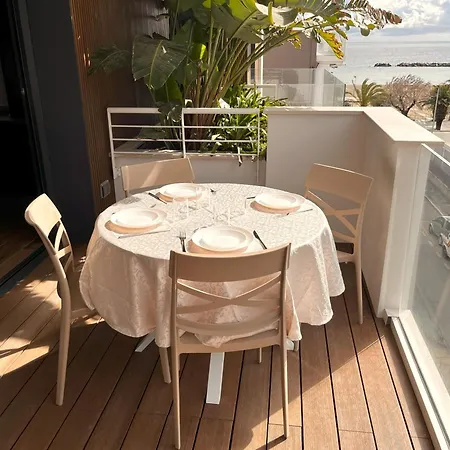 Lägenhet Bluesuite - Nuovissimo Trilocale A 30m Dalla Spiaggia, Con Terrazza Sul Mare E Box San Benedetto del Tronto